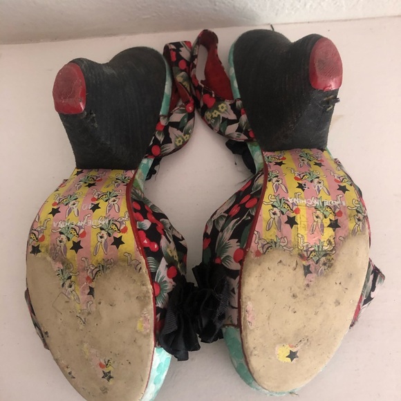 Irregular choice strawberry wedge sandals - Picture 4 of 5